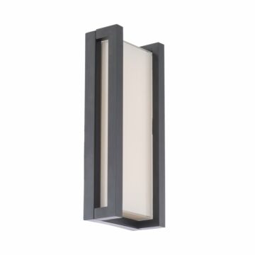 Axel LED Wall Light in Black by W.A.C. Lighting