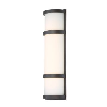 Latitude 1-Light LED Wall Light in Bronze