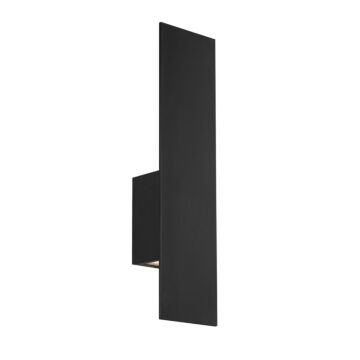 Icon 1-Light LED Wall Light in Black
