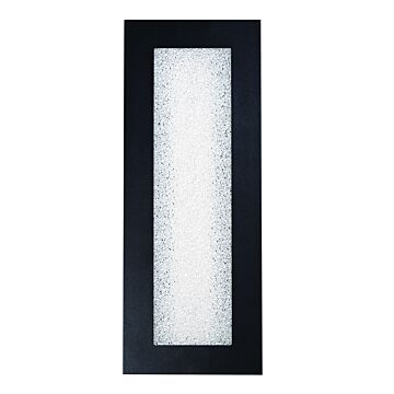  Frost Outdoor Wall Light in Black
