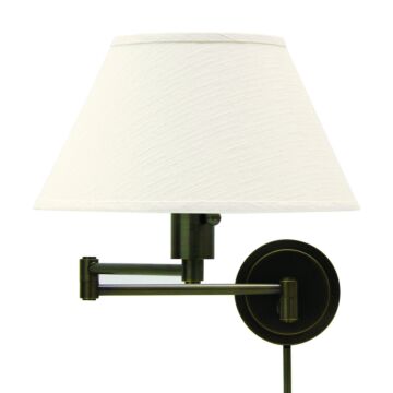 Home Office One Light Wall Sconce in Oil Rubbed Bronze by House of Troy