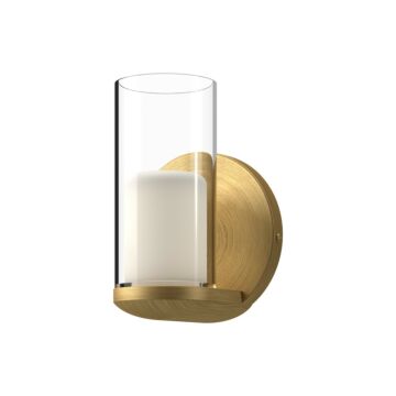 Birch LED Wall Sconce in Brushed GoldClear by Kuzco Lighting