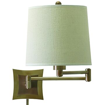 Wall Swing One Light Wall Sconce in Antique Brass by House of Troy