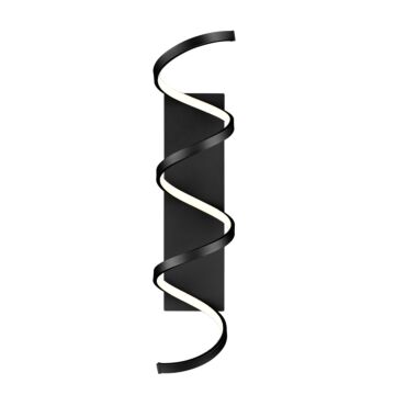 Synergy LED Wall Sconce in Black by Kuzco Lighting