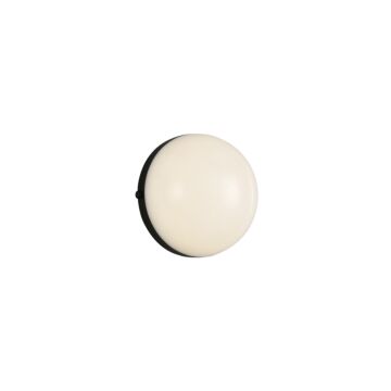 Globo LED Flush Mount in Matte Black by Alora