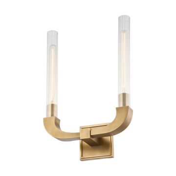 Flute 2-Light Bathroom Vanity Light