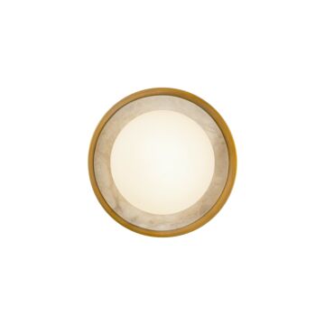 Alonso LED Vanity in Vintage Brass by Alora