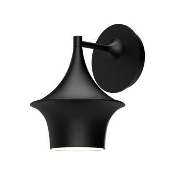 Emiko One Light Vanity in Matte Black by Alora
