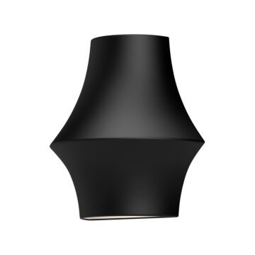 Emiko One Light Vanity in Matte Black by Alora