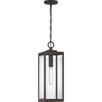 Westover One Light Outdoor Lantern in Western Bronze by Quoizel