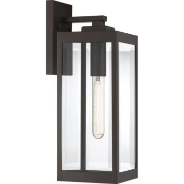 Westover One Light Outdoor Lantern in Western Bronze by Quoizel