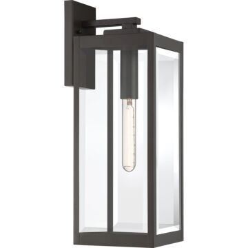 Westover One Light Outdoor Lantern in Western Bronze by Quoizel