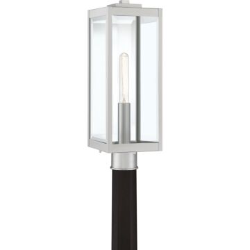 Westover One Light Outdoor Lantern in Stainless Steel by Quoizel