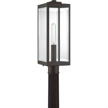 Westover One Light Outdoor Lantern in Western Bronze by Quoizel