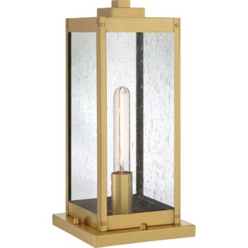 Westover One Light Outdoor Lantern in Antique Brass by Quoizel