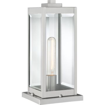 Westover One Light Outdoor Lantern in Stainless Steel by Quoizel
