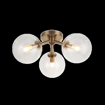 Novo Three Light Ceiling Mount in  by Matteo Lighting