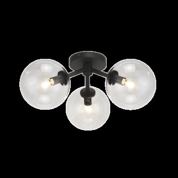 Novo Three Light Ceiling Mount in  by Matteo Lighting