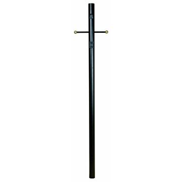 Craftmade Smooth Direct Burial 84" Outdoor Post Light Posts in Rust