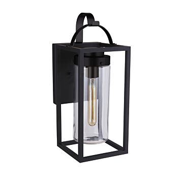 Neo One Light Outdoor Wall Lantern in Midnight by Craftmade