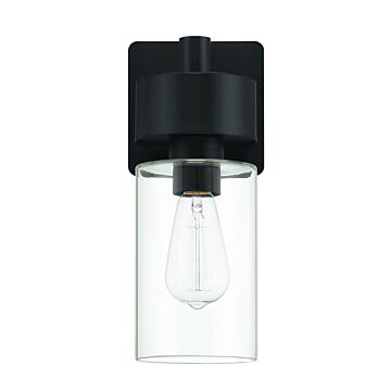 Bennet One Light Outdoor Wall Mount in Midnight by Craftmade