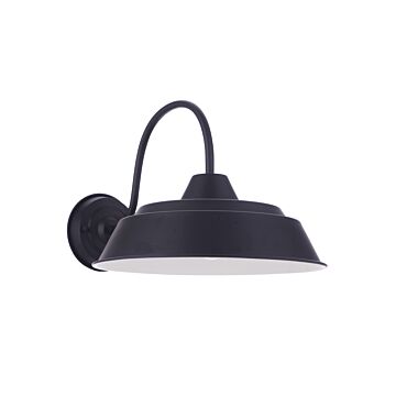 Landmark One Light Outdoor Wall Mount in Midnight by Craftmade