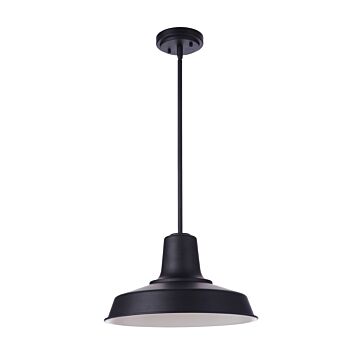 Briscoe One Light Outdoor Pendant in Midnight by Craftmade