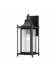 Savoy House Dunnmore 1 Light Outdoor Wall Lantern in Black