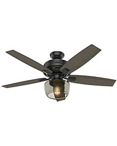 Hunter Fans Bennett 52 Inch Indoor Ceiling Fan in Matte Black