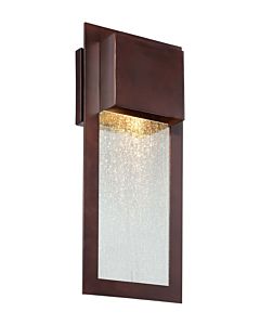 The Great Outdoors Westgate 16 Inch Outdoor Wall Light in Alder Bronze
