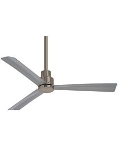 Minka Aire Simple 44 Inch Indoor/Outdoor Ceiling Fan in Brushed Nickel
