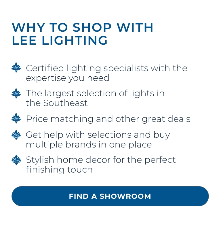 Why to shop with Lee Lighting - expertise, selection and more